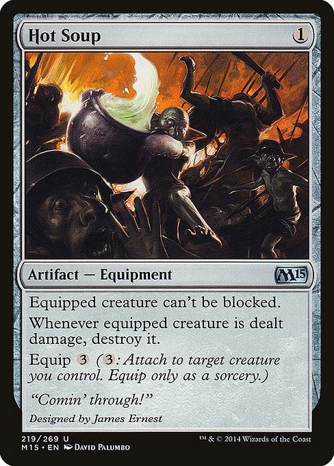 Card # 219  Hot Soup Magic 15