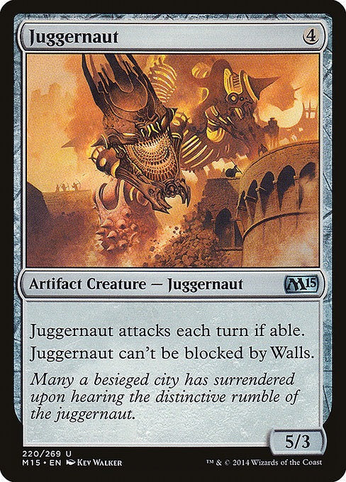 Card # 220  Juggernaut Magic 15