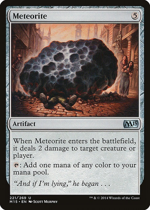 Card # 221  Meteorite Magic 15