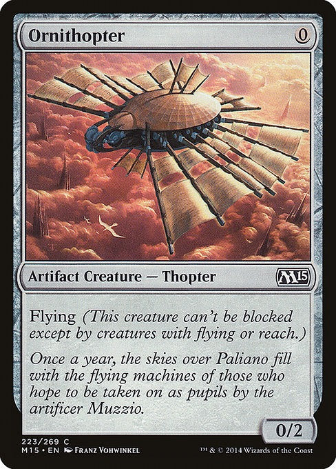Card # 223  Ornithopter Magic 15