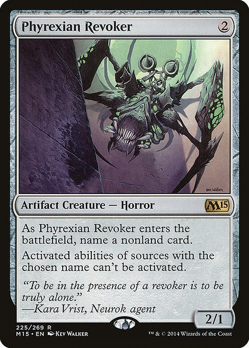 Card # 225  Phyrexian Revoker Magic 15