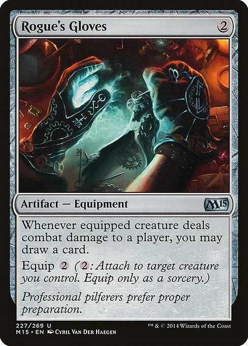 Card # 227  Rogue's Gloves Magic 15