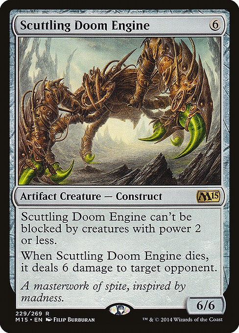 Card # 229  Scuttling Doom Engine Magic 15