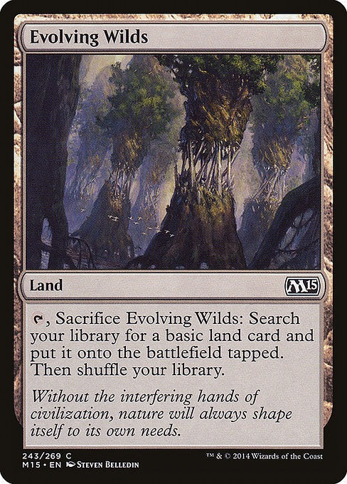 Card # 243  Evolving Wilds Magic 15
