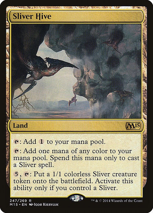 Card # 247  Sliver Hive Magic 15