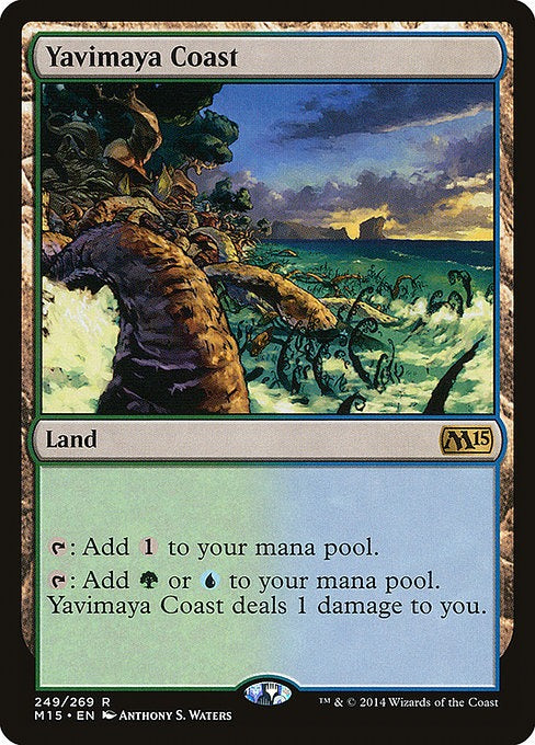 Card # 249  Yavimaya Coast Magic 15