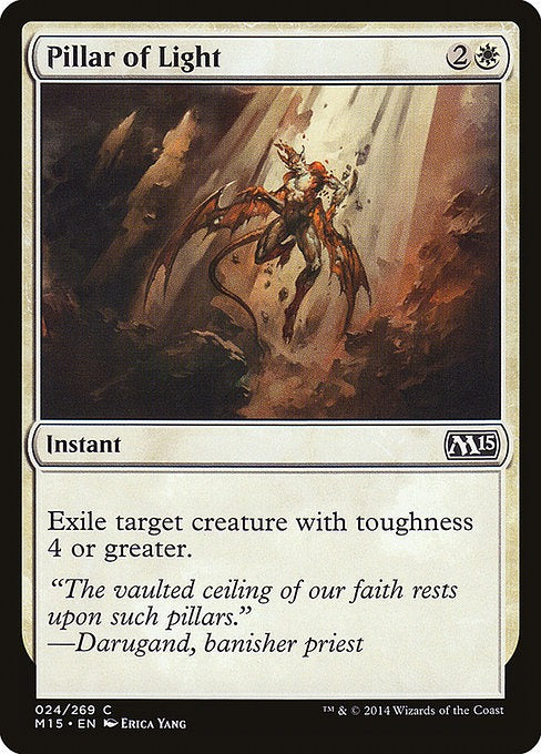 Card # 24  Pillar of Light Magic 15