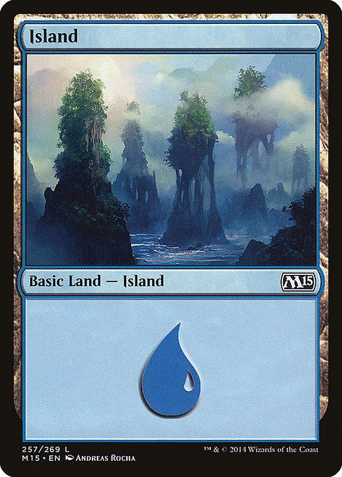 Card # 257  Island Magic 15