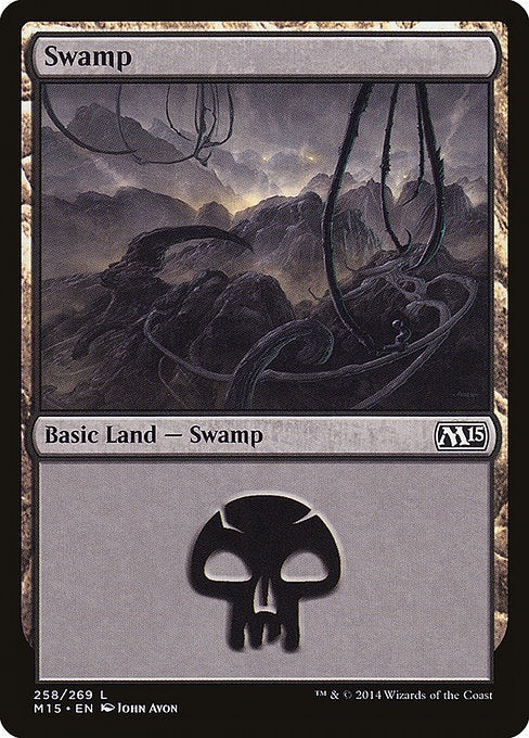 Card # 258  Swamp Magic 15