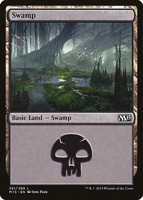 Card # 261  Swamp Magic 15