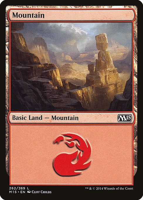 Card # 262  Mountain Magic 15