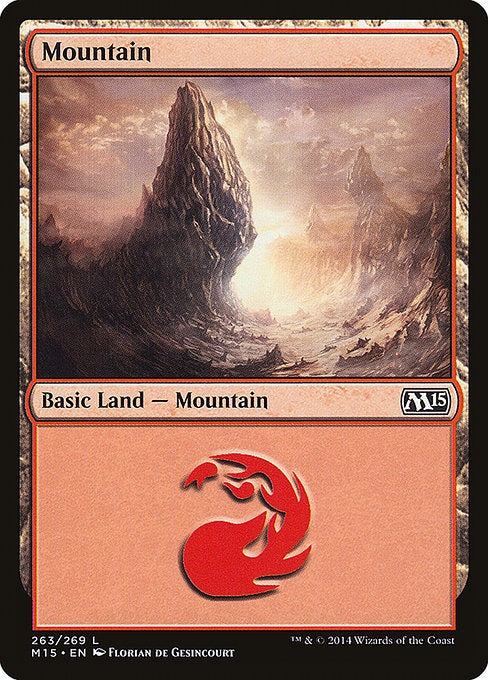 Card # 263  Mountain Magic 15