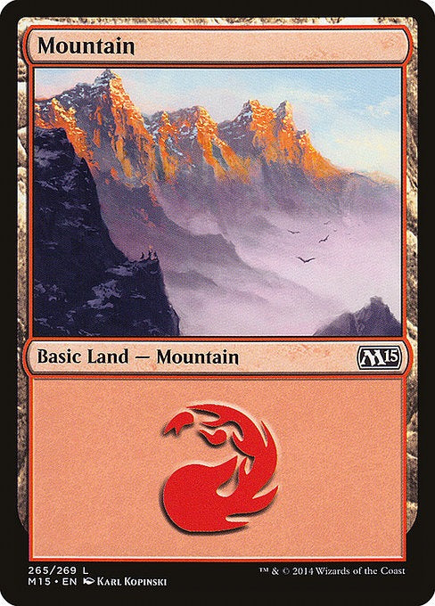 Card # 265  Mountain Magic 15