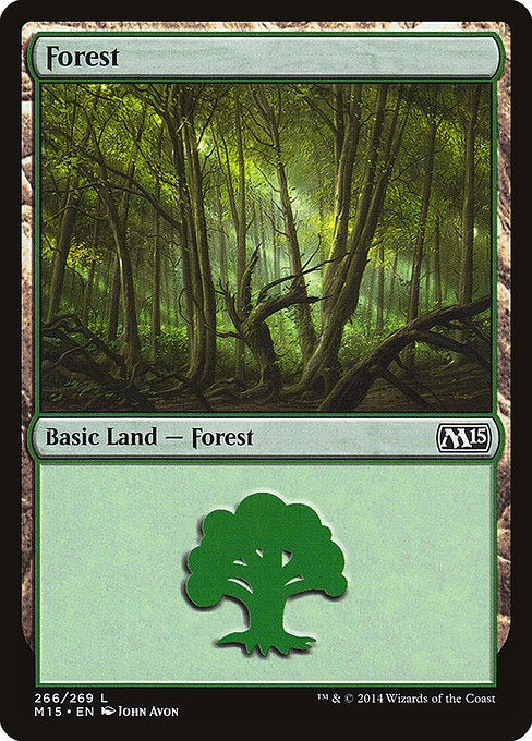 Card # 266  Forest Magic 15