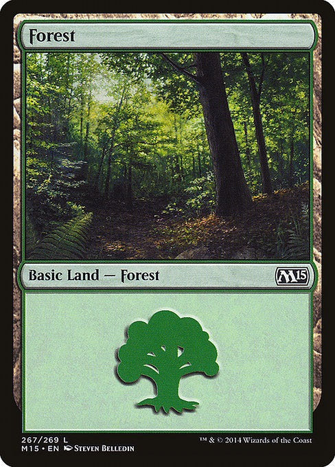 Card # 267  Forest Magic 15