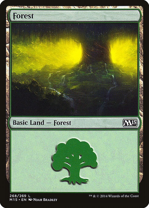 Card # 268  Forest Magic 15