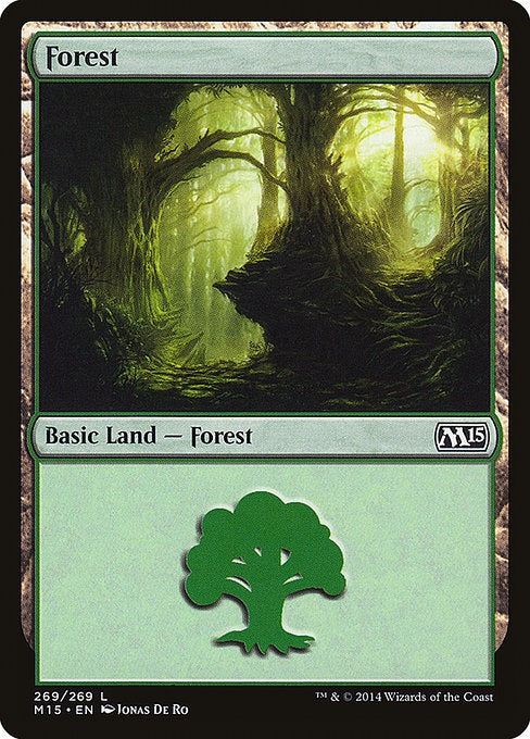 Card # 269  Forest Magic 15