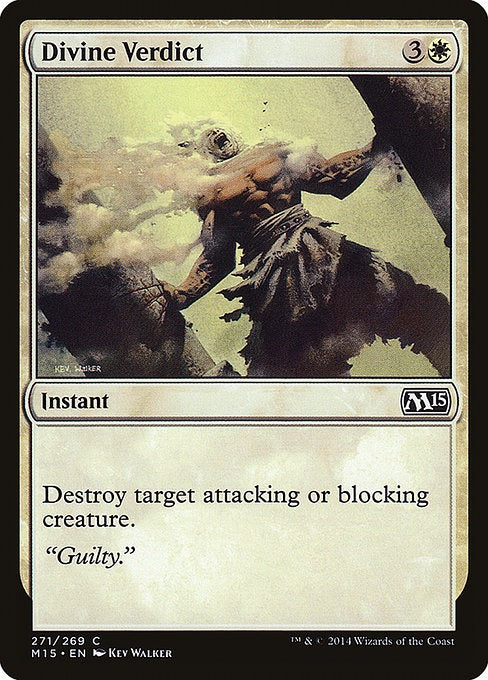 Card # 271  Divine Verdict Magic 15