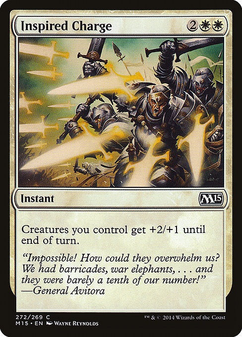 Card # 272  Inspired Charge Magic 15