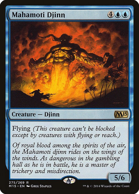 Card # 275  Mahamoti Djinn Magic 15