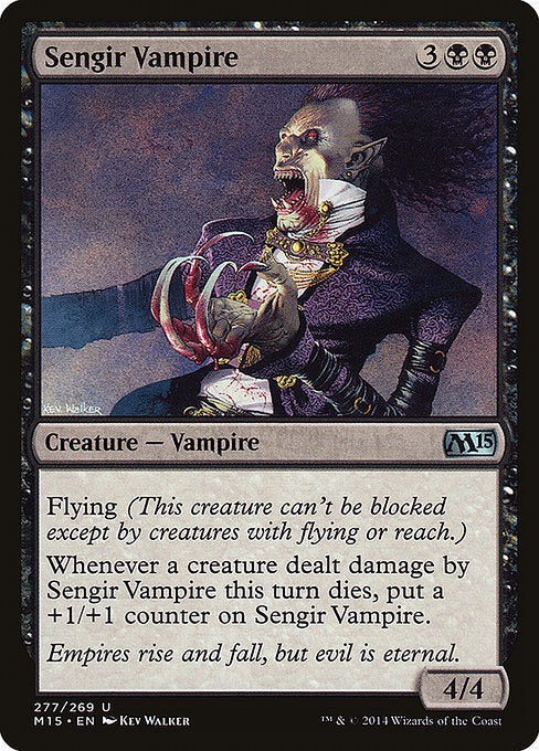 Card # 277  Sengir Vampire Magic 15