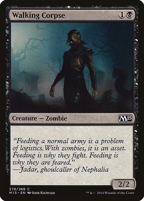 Card # 278  Walking Corpse Magic 15