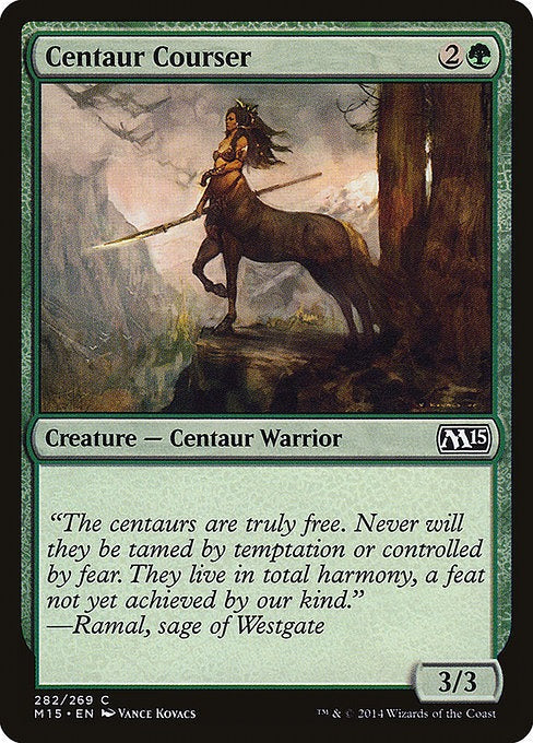 Card # 282  Centaur Courser Magic 15