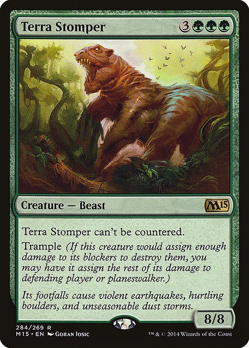 Card # 284  Terra Stomper Magic 15