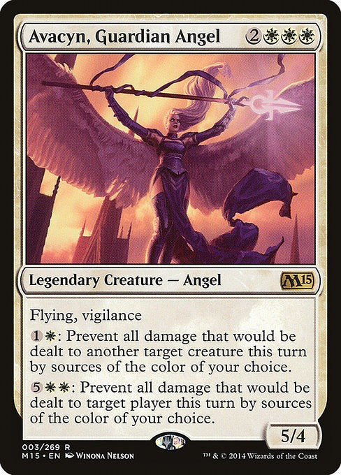 Card # 3  Avacyn, Guardian Angel Magic 15