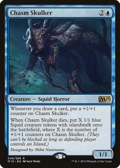 Card # 46  Chasm Skulker Magic 15