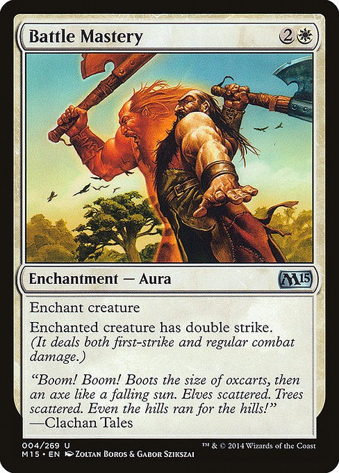 Card # 4  Battle Mastery Magic 15