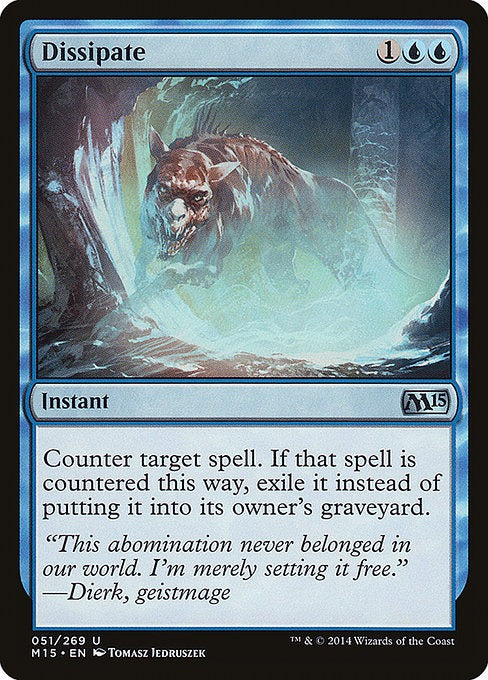 Card # 51  Dissipate Magic 15
