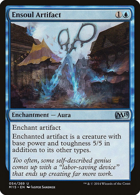 Card # 54  Ensoul Artifact Magic 15