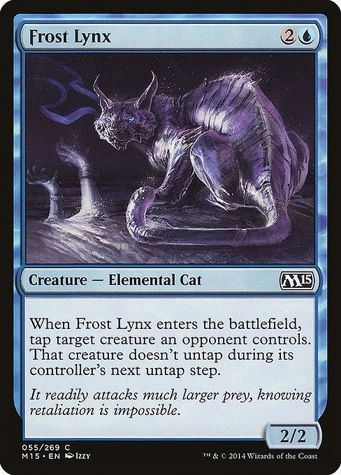 Card # 55  Frost Lynx Magic 15