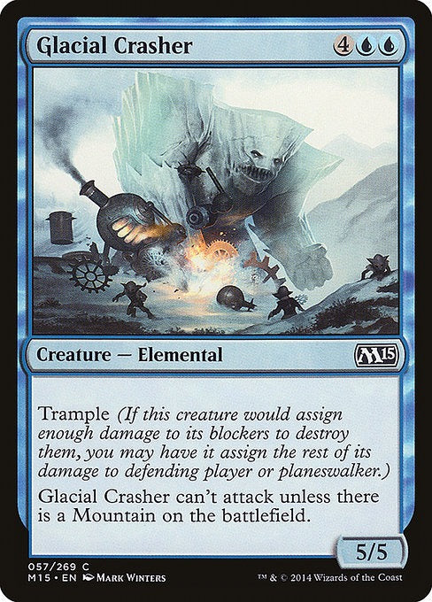 Card # 57  Glacial Crasher Magic 15