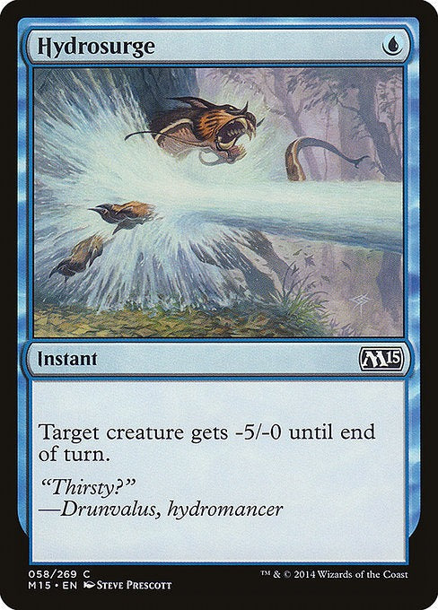Card # 58  Hydrosurge Magic 15