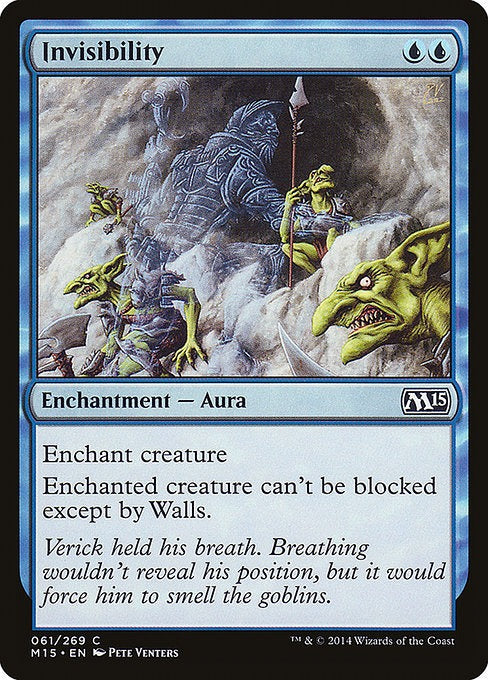 Card # 61  Invisibility Magic 15