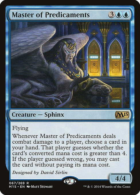 Card # 67  Master of Predicaments Magic 15