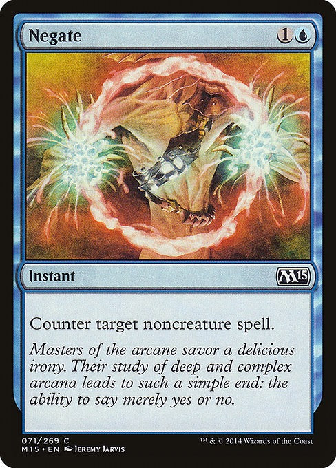 Card # 71  Negate Magic 15