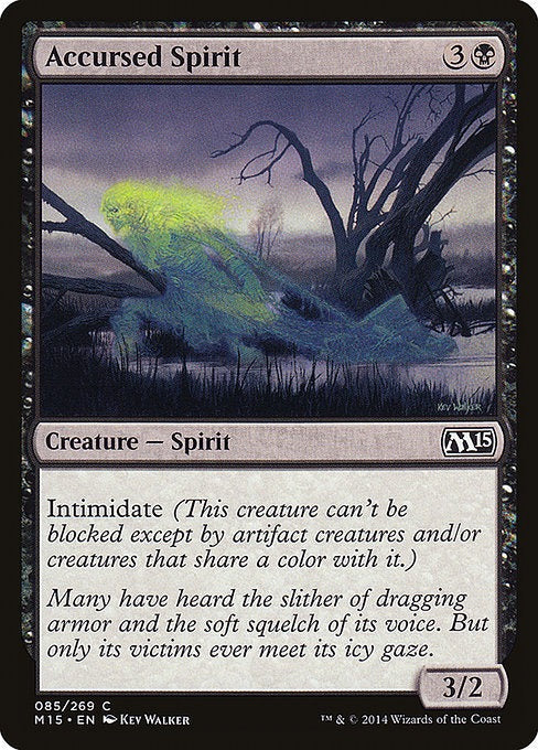 Card # 85  Accursed Spirit Magic 15