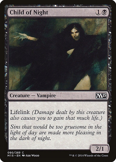 Card # 90  Child of Night Magic 15