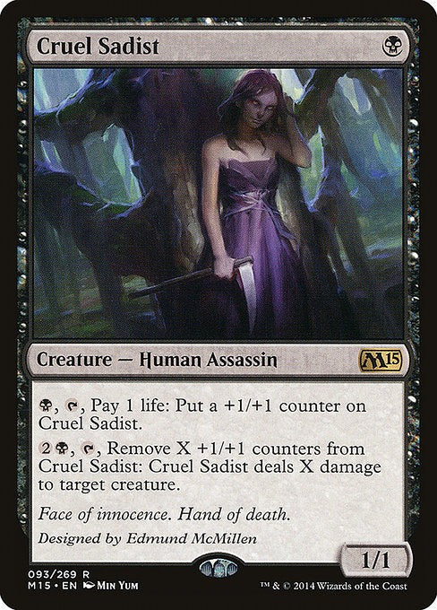 Card # 93  Cruel Sadist Magic 15