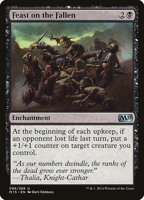 Card # 96  Feast on the Fallen Magic 15