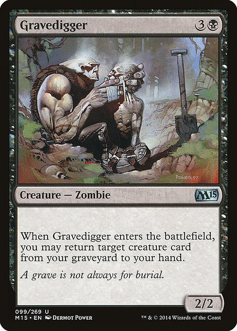Card # 99  Gravedigger Magic 15