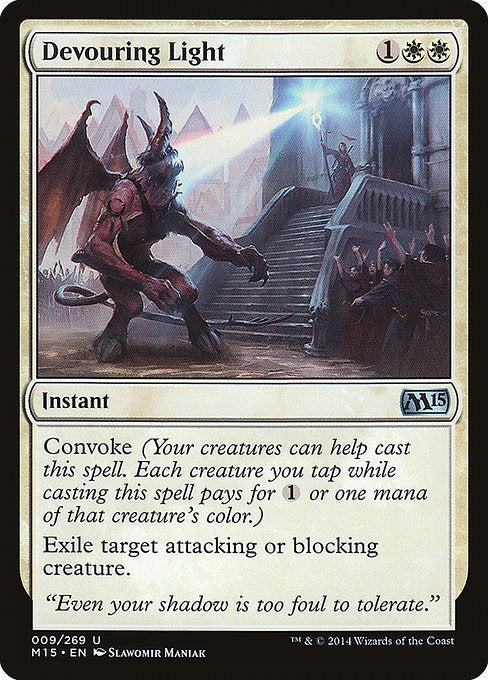 Card # 9  Devouring Light Magic 15
