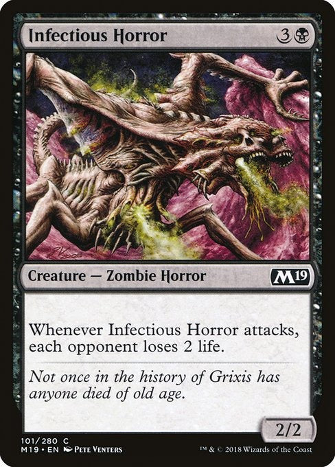 Card # 101  Infectious Horror Magic 19