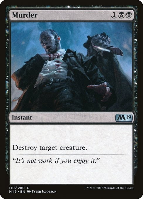 Card # 110  Murder Magic 19