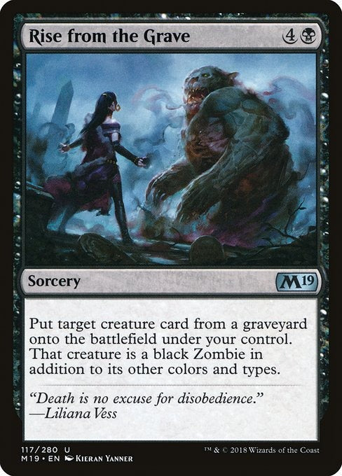 Card # 117  Rise from the Grave Magic 19