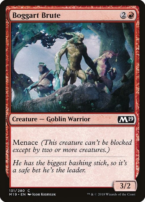 Card # 131  Boggart Brute Magic 19