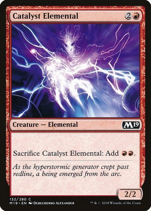 Card # 132  Catalyst Elemental Magic 19